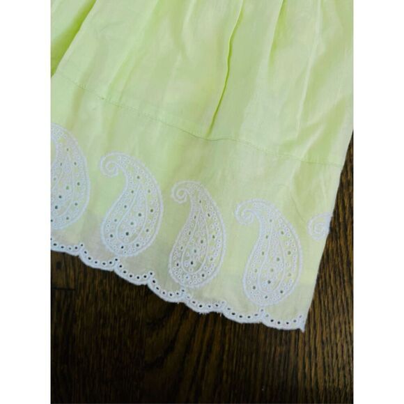 NEW First Impressions Baby Girl 6-12 Months Lemon Lime Embroidered 2-piece Dress - Picture 7 of 7